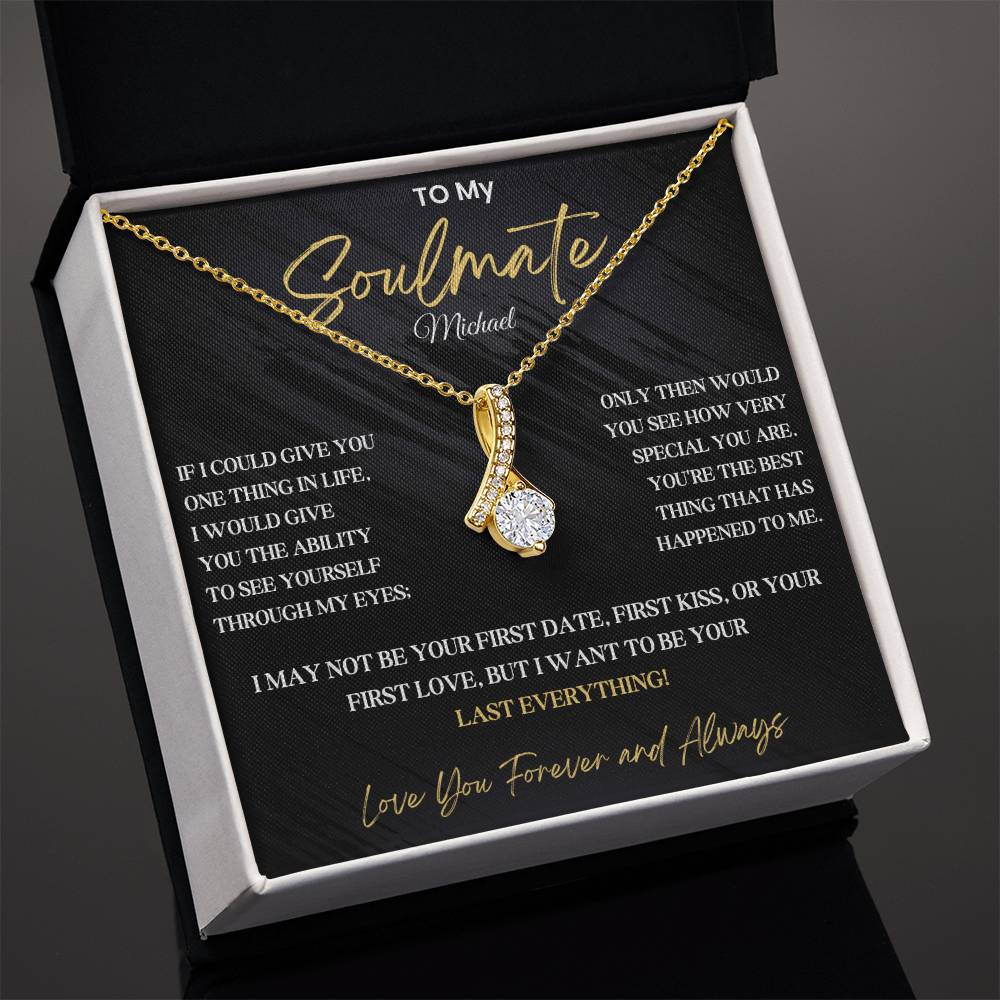 To My Soulmate - Pendant Necklace