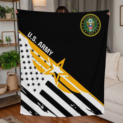 U.S. ARMY-Jersey Fleece Blanket