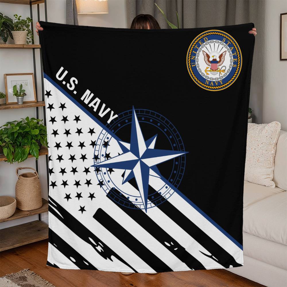 U.S. Navy - Jersey Fleece Blanket