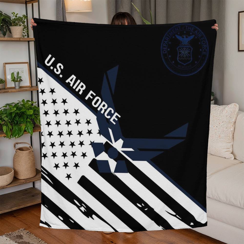 U.S. AIR FORCE - Jersey Fleece Blanket