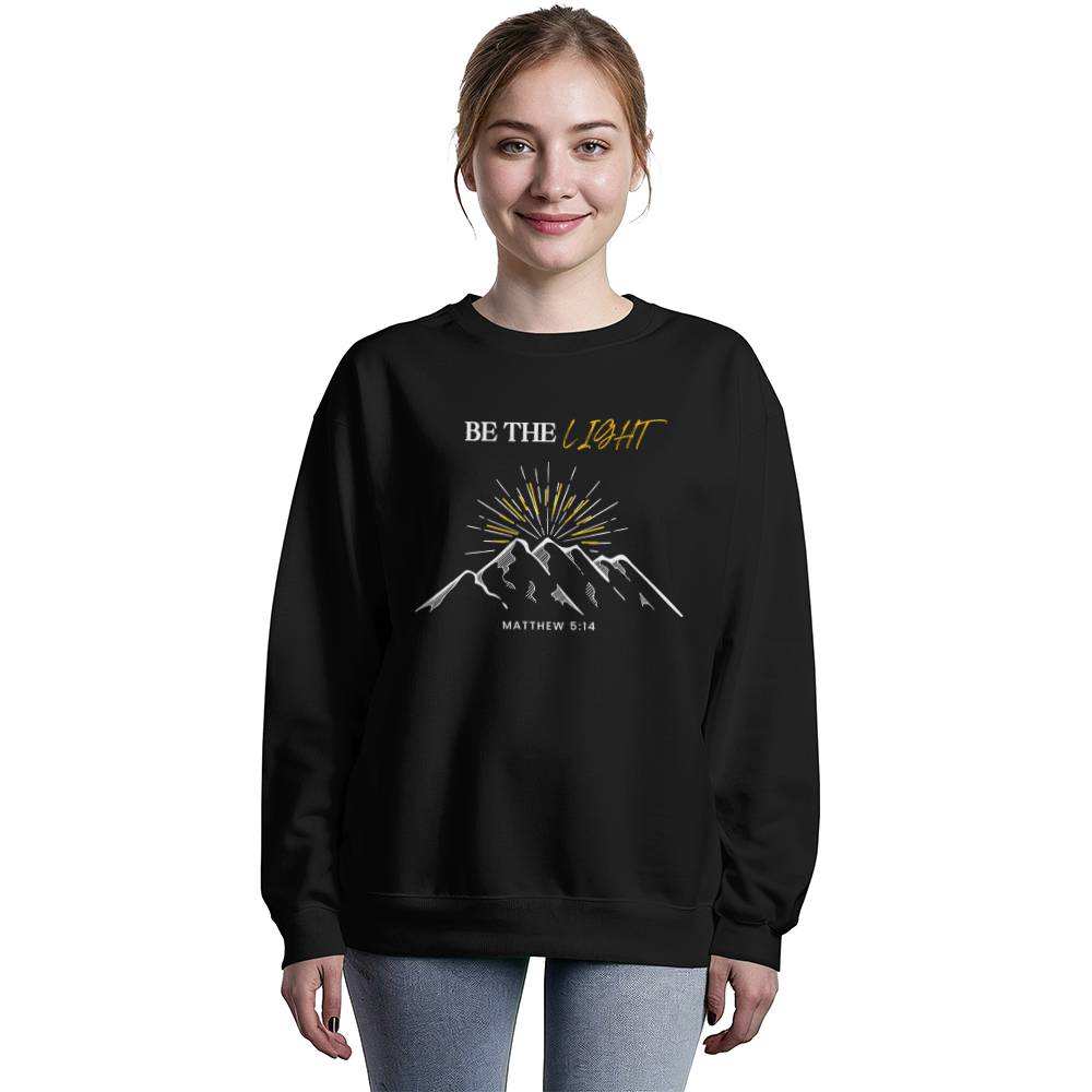 Be the Light Sweatshirt - Support NC (100% Donation)