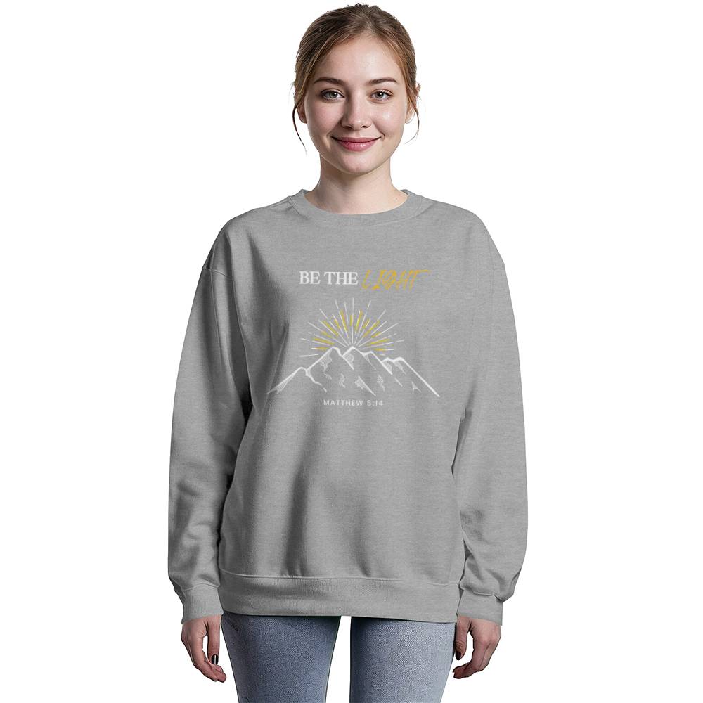 Be the Light Sweatshirt - Support NC (100% Donation)