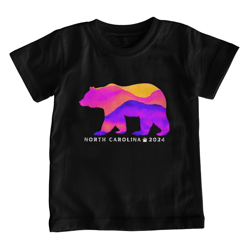 Pink Bear Kids Shirt- Support NC (100% Donation)