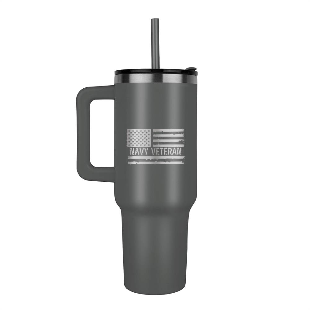 Navy Veteran Tumbler