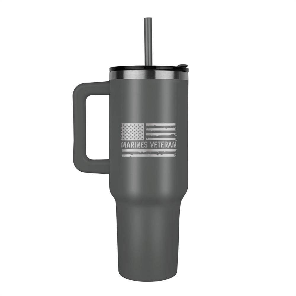 Marines Veteran Tumbler