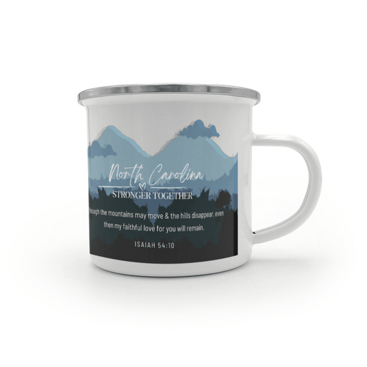 Stronger Together - Camping Mug - Support NC (100% Donation)